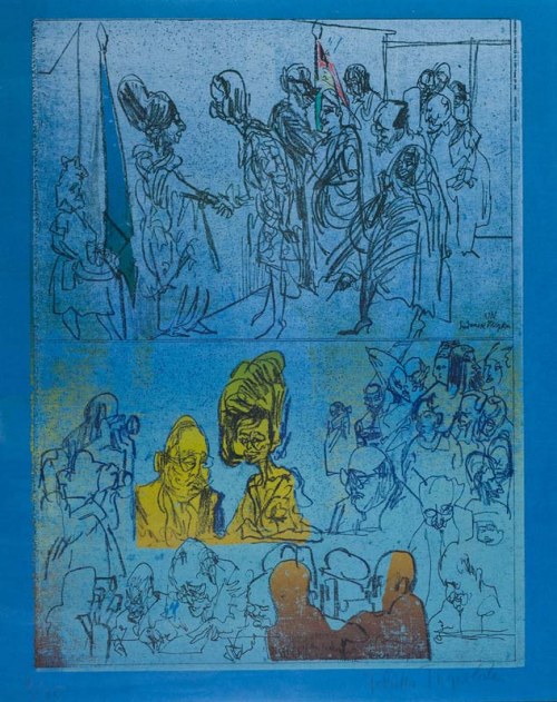 UNITED NATIONS, 1975 R., Feliks Topolski