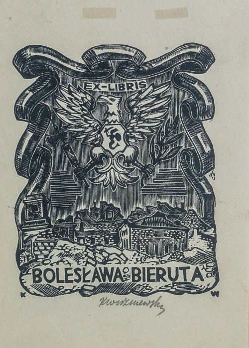 Exlibris Bolesława Bieruta, Kazimierz Wiszniewski