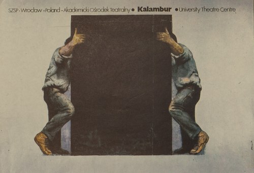 Akademicki Ośrodek teatralny KALAMBUR, Wrocław, 1974 r., Jan Jaromir Aleksiun