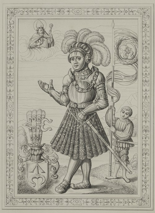 Portret Mikołaja Szydłowieckiego, podskarbiego wielkiego koronnego, Joseph Caspar