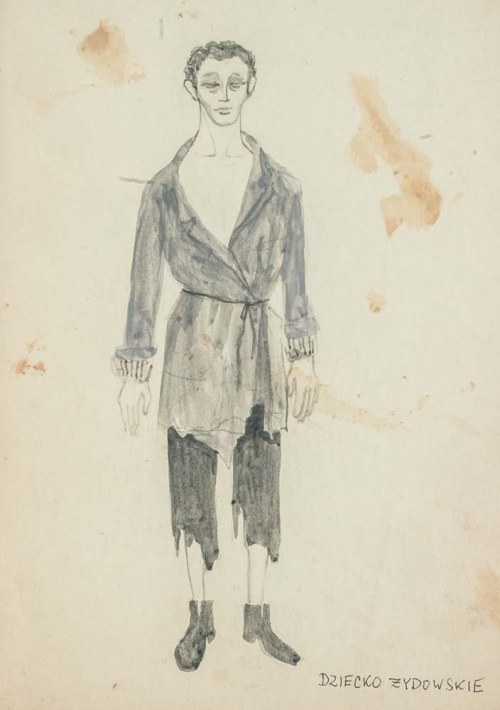 Dziecko żydowskie,ok. 1965 r., Andrzej Adam Sadowski