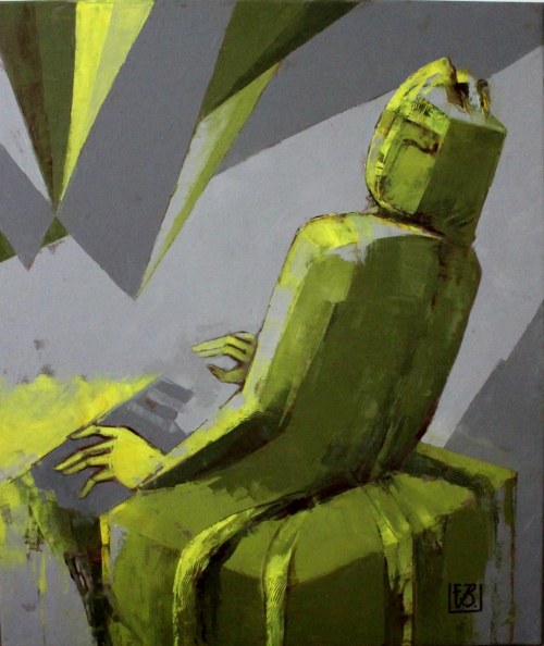 Jazz session II, 2019, Elżbieta Boukourbane