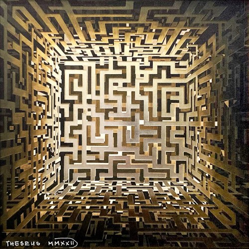 Cage of gold, 2022, Theseus