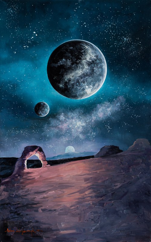 Great Blue , 2021, Adam Wajerczyk