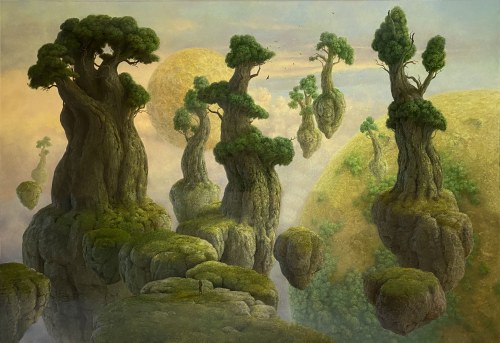 Księżycowy bór, 2019, Jacek Szynkarczuk