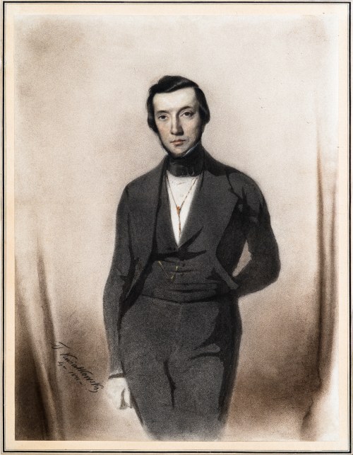 Portret mężczyzny, 1841, Teofil Kwiatkowski