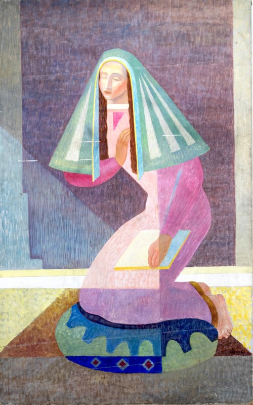 Kontemplacja, 1955, Zdzisław Cyankiewicz