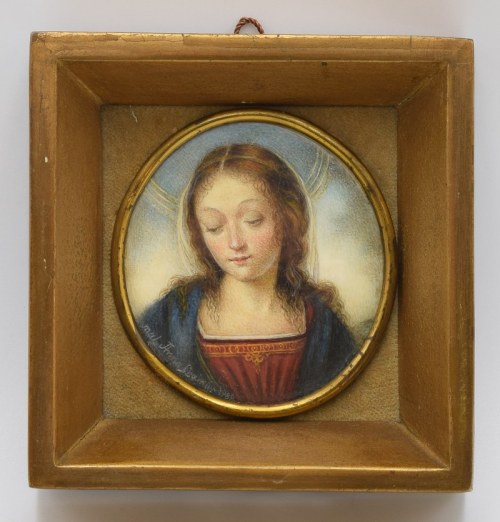 Madonna - miniatura, 1988, Anna Jaxa-Chamiec