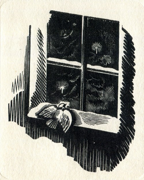 Okno z ptaszkiem, 1935, Stanisław Ostoja-Chrostowski