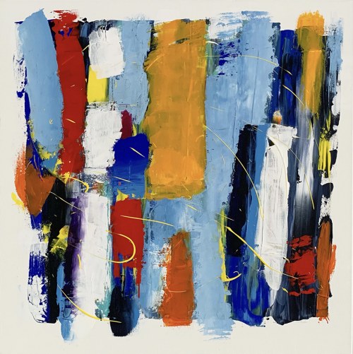 Dancing colors No. 03, 2021, Dziewiątkowska Dagmara