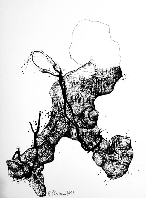Z cyklu - New forms of lives, 2022, Piotr Pasiewicz