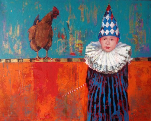 KOKO 80 x 90 cm., Barbara Lawenda