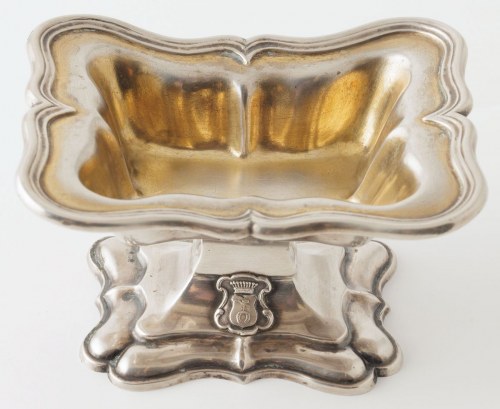 Austria, Wiedeń, Mayerhofer & Klinkosch, 1855, Solniczka Z Herbem Ślepowron Hrabiów Krasińskich