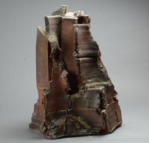 „The Fired Earth Landscape No 8 ( Watchtower)”- „Krajobraz wypalonej ziemi 8 (Wieża obserwacyjna)” / Rok realizacji: 2020, Michał Puszczyński