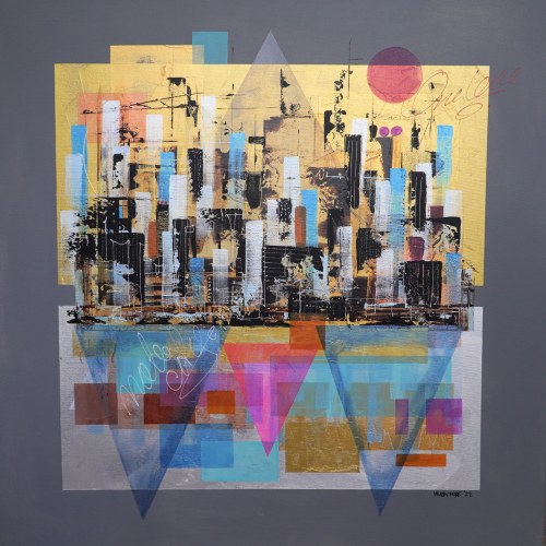 Downtown II, 2022r., Marcin Jurasz