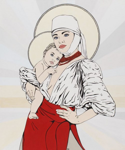 Ma'donna Tetana Namitka, 2021, Beata Szustkiewicz