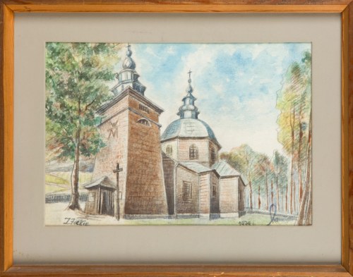 Złockie - Cerkiew Św. Dymitra, 1979, Stanisław Kamiński