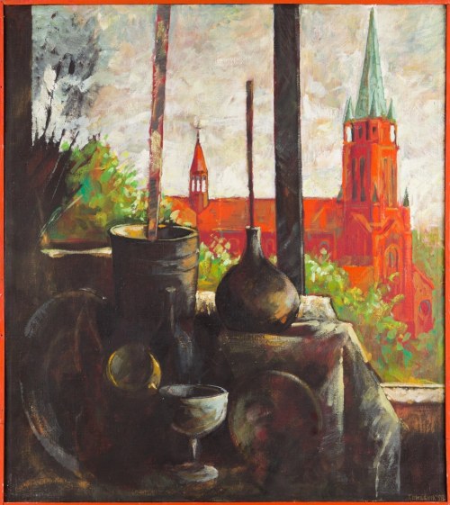 Z okna pracowni II, 1998, Tadeusz Kwaśnik
