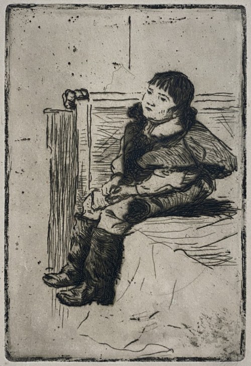 Chłopiec, 1909, Włodzimierz Konieczny