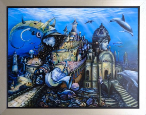 Z cyklu Zatopione światy, 1999, Tomasz Sętowski