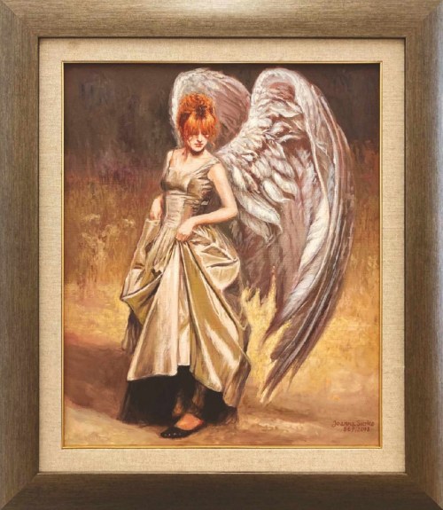 Anioł w czarnych pantofelkach, 2013, Joanna Sierko