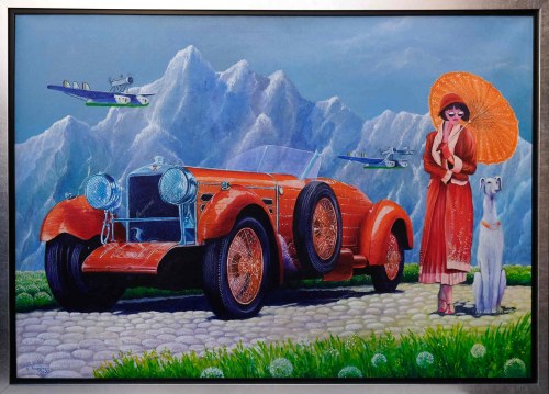 1924 Hispano Suiza H6C Tulipwood Toprpedo, 2022, Krzysztof Tanajewski