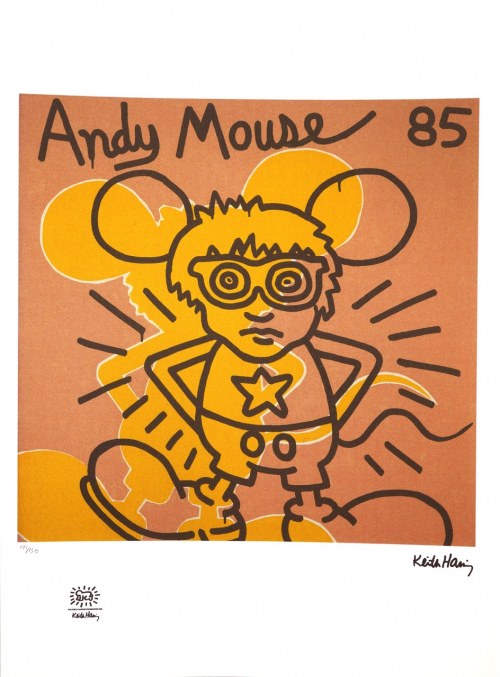 Andy Mouse 85, Keith Haring