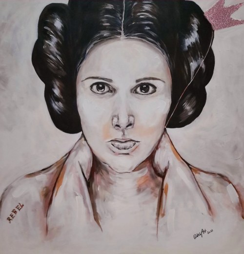 Rebel - pani senator Leya Organa, 2022, Anna Witek