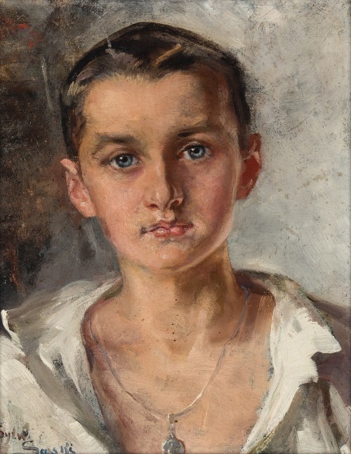 "Portret chłopca", Sylweriusz Saski