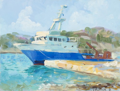 Fisherboat, 2018, Ksenia Noryk