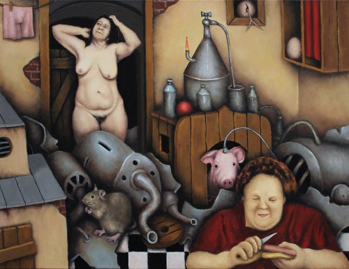 Drugie śniadanie, 2022, Robert Gebethner