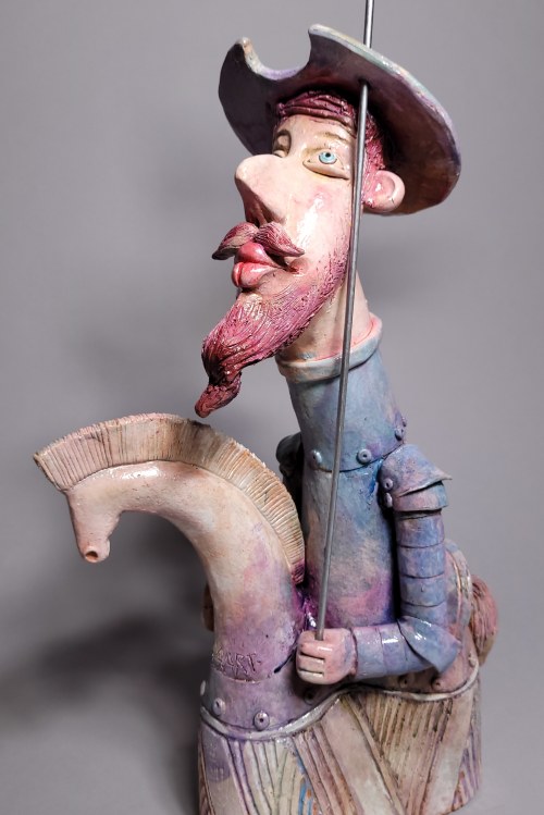 Don Kichote (wys. 66 cm. Unikat), Anna Płonka