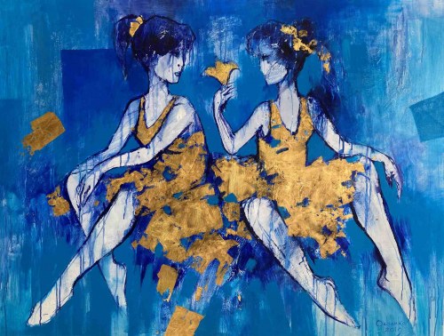 Pasion de la belleza del baile, 2019, Eugeniusz Ochonko