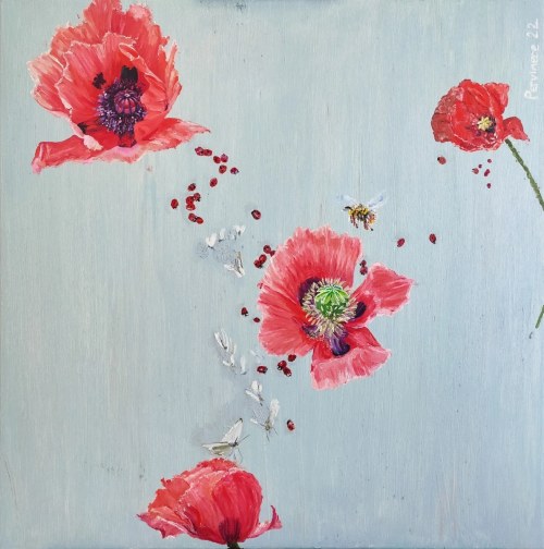 Poppies, 2022, Pervin Ece Yakacik