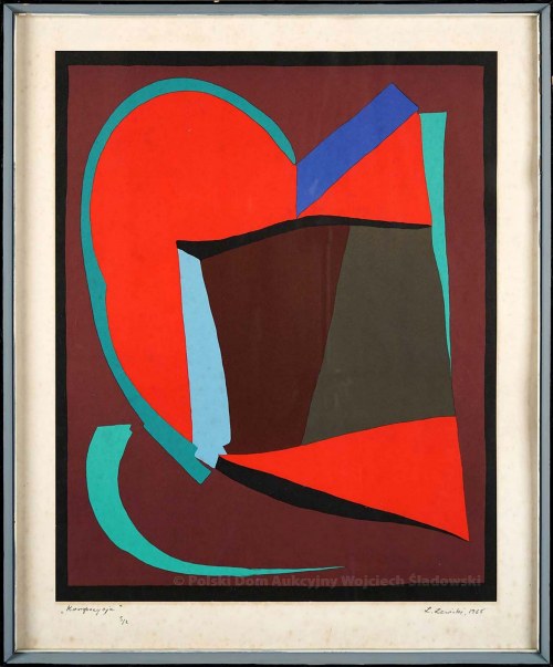 Kompozycja, 1965, Leopold Lewicki