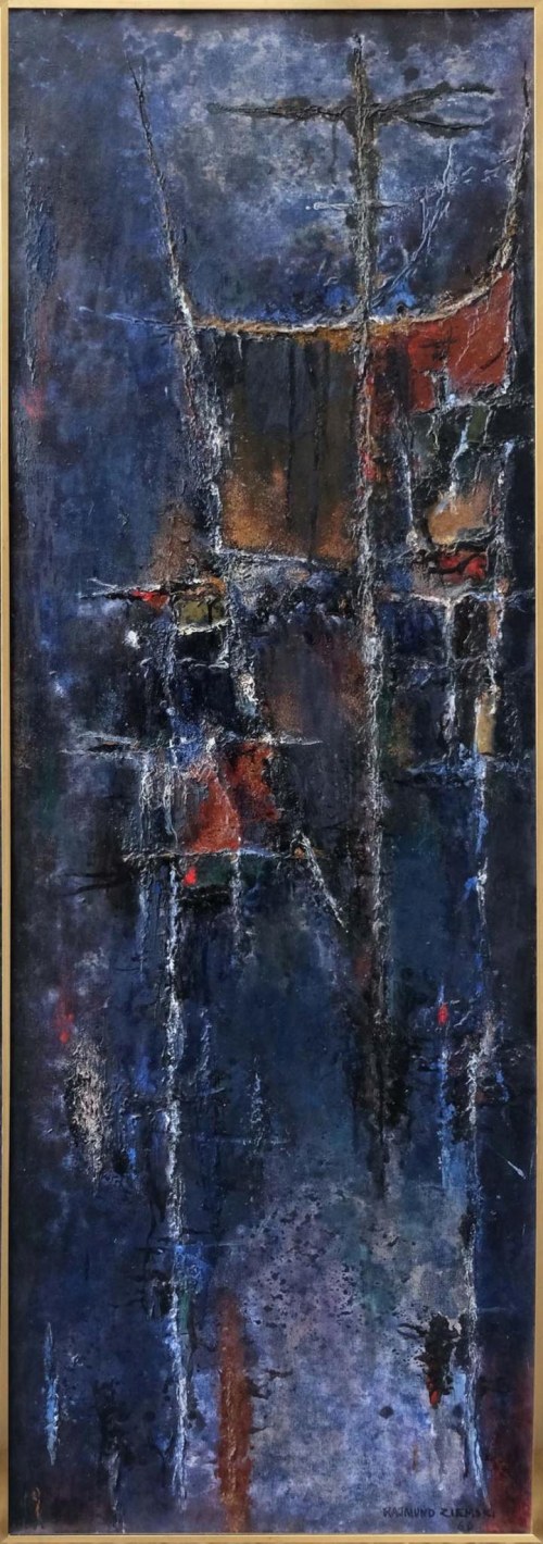 Pejzaż 10/60, 1960, Rajmund Ziemski