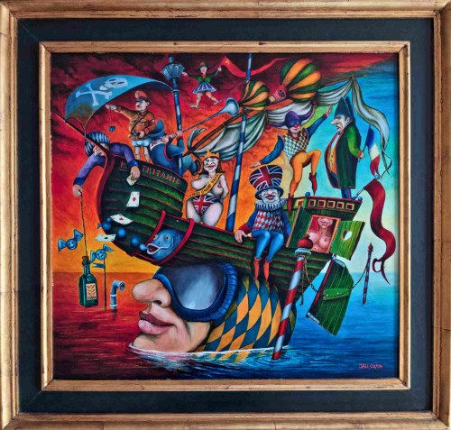 Dante's way to inferno, 2008, Jacek Lipowczan