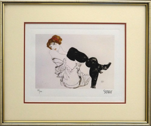 Kobieta (33/300), 1990, Egon Schiele