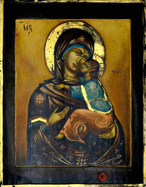 Matka Boska Eleusa, 1994, Wiesław Paprocki