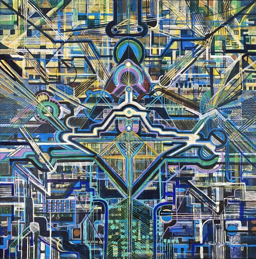 cykl "Światy wielowymiarowe", 2015-2, Barbara Frankiewicz