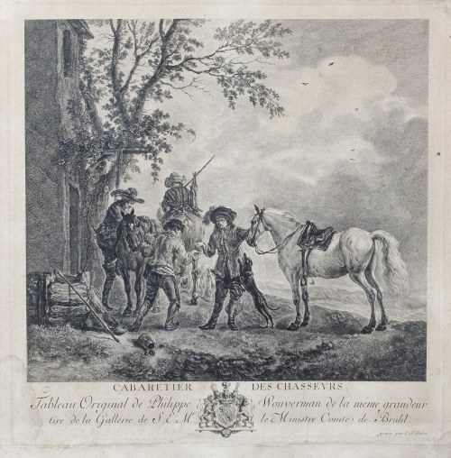 Podkuwanie koni, I poł. XVIII wieku, Philips Wouwerman