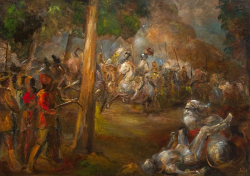 Batalia - scena historyczna, Władysław Jahl