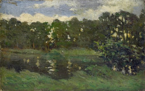 Pejzaż letni, ok. 1923, Henryk Piątkowski