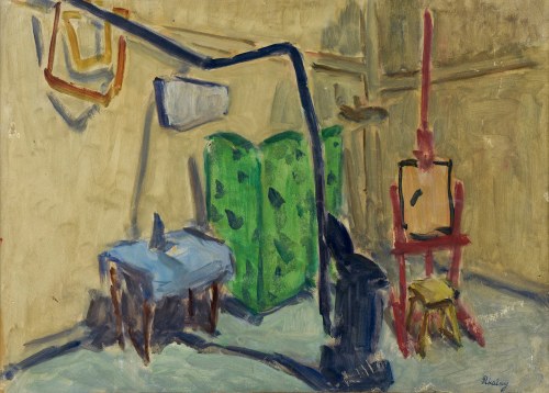 Wnętrze pracowni, Robert Pikelny