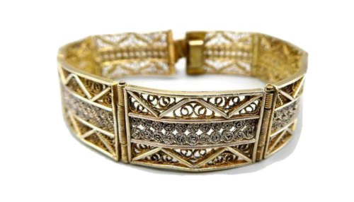 Bracelet, Original French Filigree
