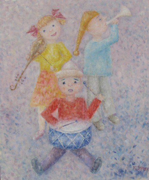 Mali muzykanci, 2018, Kazimiera Dymek