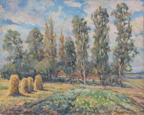 Pejzaż wiejski, Tadeusz Kłaput