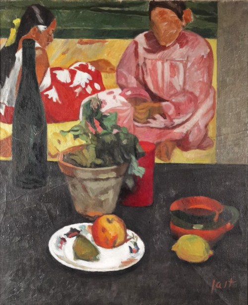 [JAST] (1902-1983), Martwa natura z owocami, Janusz Strzałecki