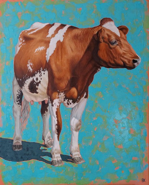 Red & White, 2022, Beata Kowalczyk