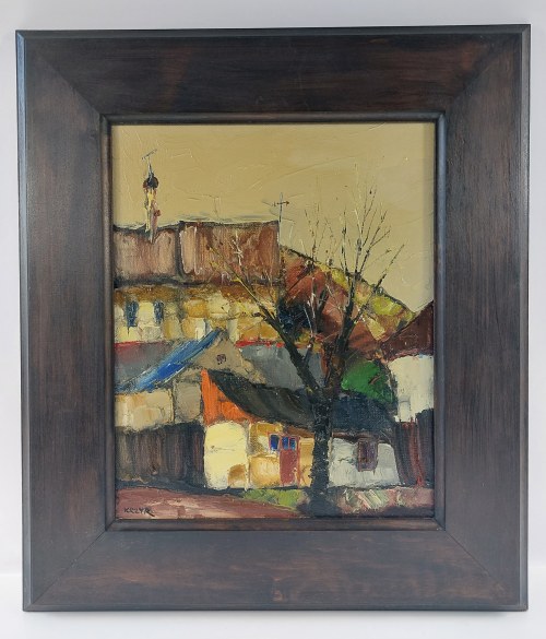 Kazimierz - Pejzaż, 1991 r, Krzysztof Raczyński
